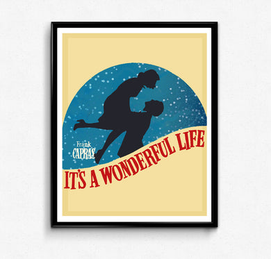 It's a Wonderful Life Poster • Movie Print